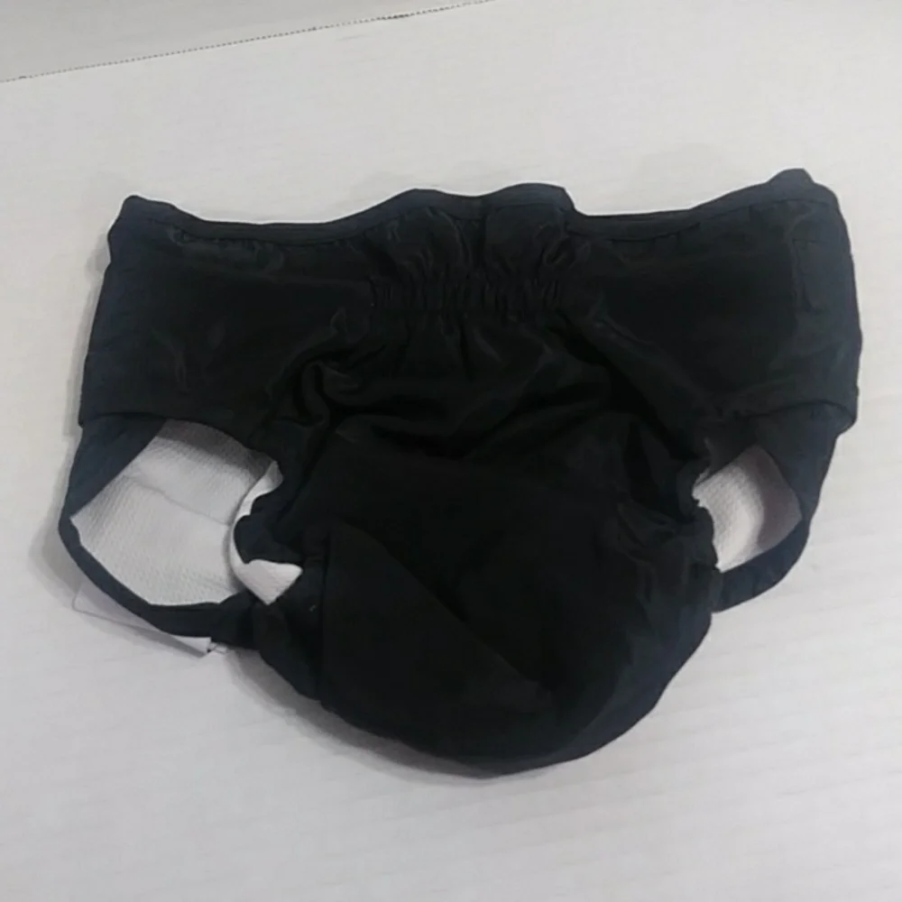 Nobleza Black Washable Dog Diaper Size Medium *NWOT*